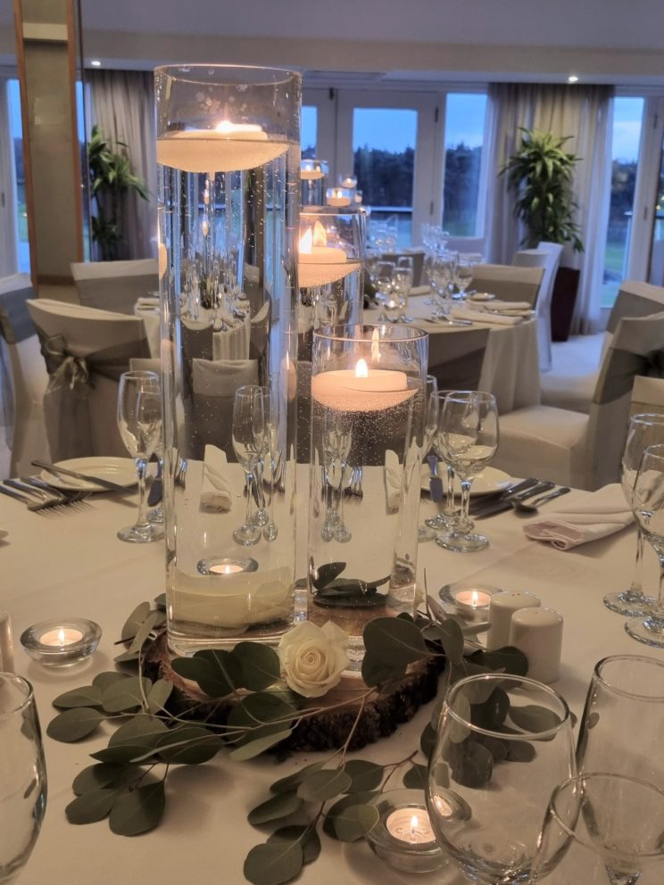 Table Decoration At Night