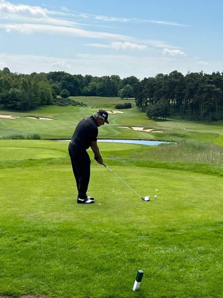 Gary Player On The 1st Tee June 2022